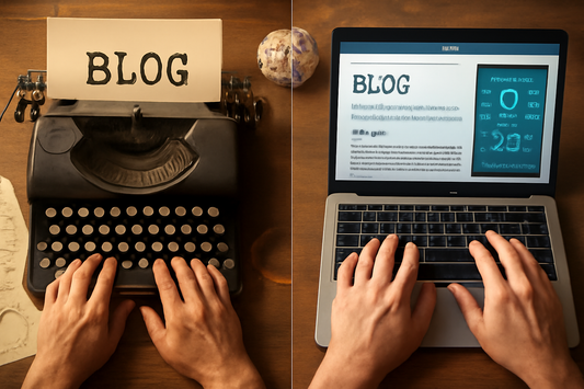 The Anatomy of a Blog in the Age of AI: Has Authentic Writing Died or Just Evolved?"